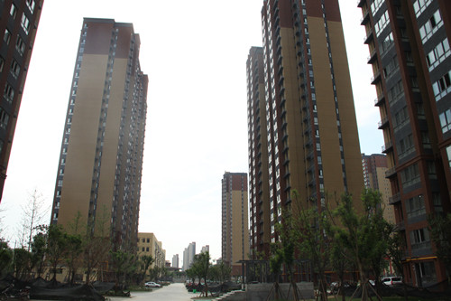 天工公司土建十一部曲江羊頭鎮(zhèn)安置小區(qū)工程全面轉(zhuǎn)入收尾階段