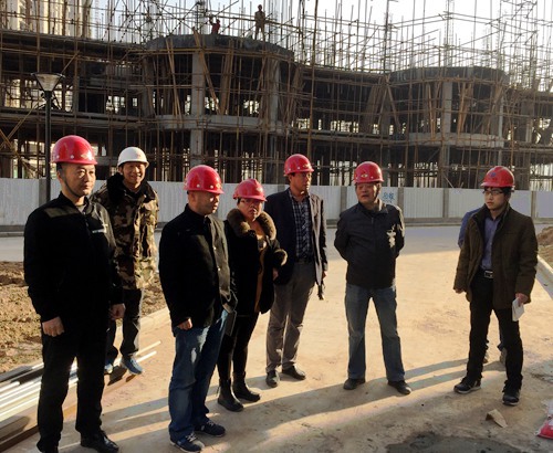 大秦置業公司神南華府二期交房初驗在行動