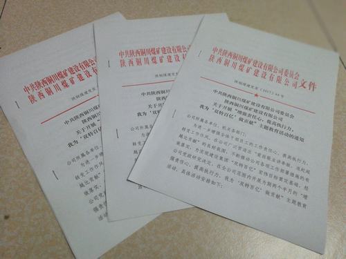 銅煤公司組織開展“增強(qiáng)責(zé)任心，提高執(zhí)行力，我為‘雙特百億’做貢獻(xiàn)”主題教育活動(dòng)