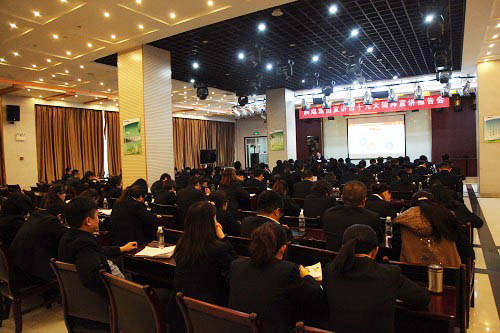 陜煤集團黨的十九大精神宣講團走進建設集團