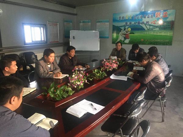 掘進公司紅柳林項目部員工培訓學習常態化