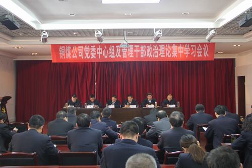 銅煤公司學習黨的十九大精神激發(fā)發(fā)展動力