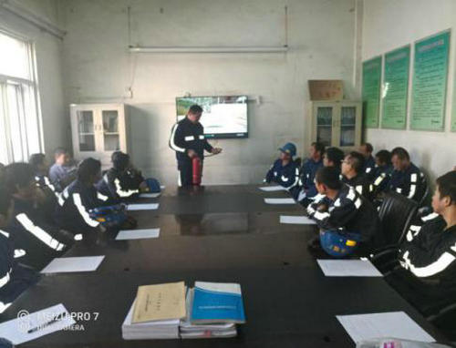 洗選煤運(yùn)營公司洗煤廠項目部：扎實開展2018年春節(jié)期間安全生產(chǎn)工作