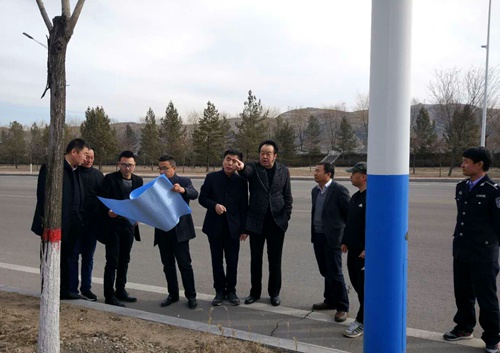 大秦置業公司節后復工建設忙不停