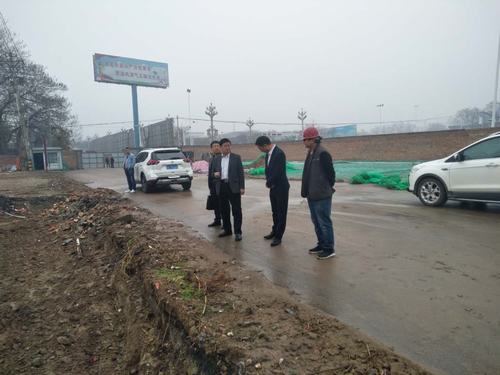 渭南市臨渭區(qū)副區(qū)長楊宇英蒞臨禮悅閣項目現(xiàn)場排憂解難