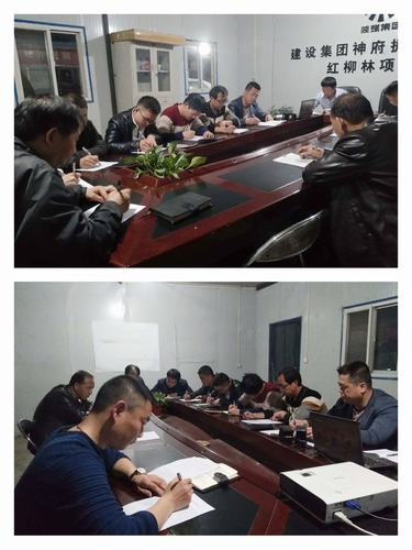 掘進公司讓建設集團“五會”、公司“四會”精神擲地有聲