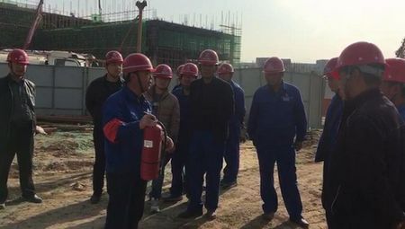 天工公司土建十五部消防演練迎接“三體系”監督轉版審核