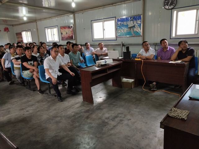 陜煤建設掘進公司北翼項目部安全培訓獲甲方肯定