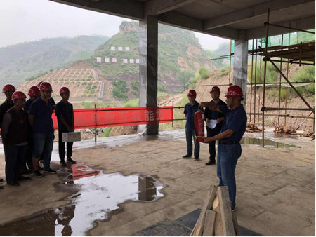 陜煤建設漢中公司積極開展事故應急演練活動