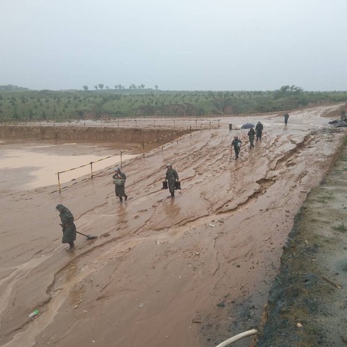 陜煤建設銅煤公司基層項目部用實戰檢驗“雨季三防”應急措施部署