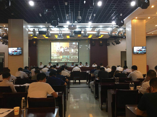 陜煤建設召開8月份安全生產技術例會