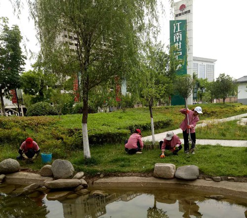 陜煤建設(shè)公司：江南世紀(jì)城“創(chuàng)衛(wèi)”有實(shí)招