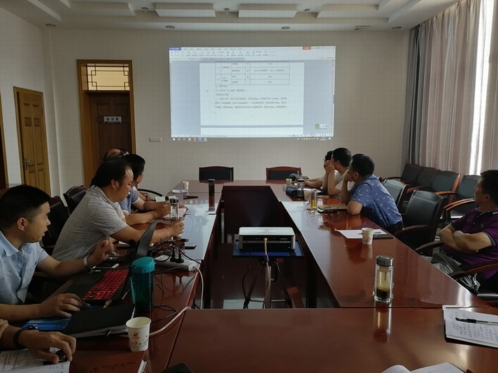 王明智調研指導礦建三公司項目管理工作