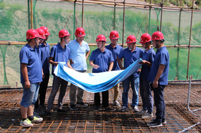 陜煤建設漢中公司多措并舉扎實推進吳堡橫溝溫泉項目建設