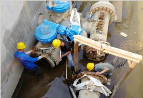 陜煤建設園林公司:雨季“搶險”