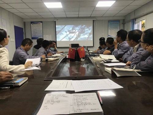 陜煤建設澄合分公司熒幕上重溫輝煌歷史