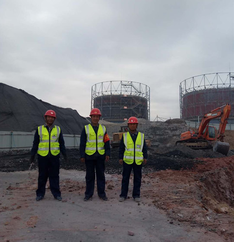 陜煤建設天工公司土建十部錦源化工技改項目開工