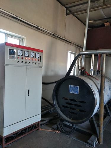 陜煤建設掘進公司:首臺電熱鍋爐投入使用