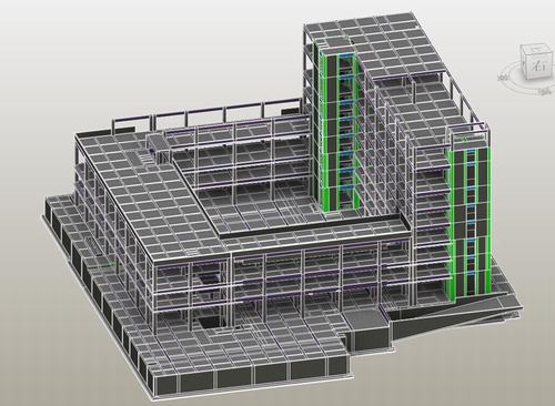 陜煤建設澄合分公司十一部BIM技術應用讓項目管理“提前亮”