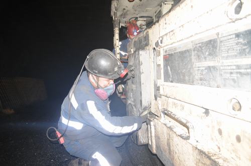 陜煤建設(shè)掘進公司：為鐵軍喝彩 為勞動點贊 單班16米向國慶獻(xiàn)禮