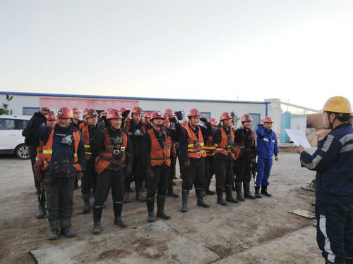 陜煤建設洗選煤運營公司:一場“別開生面”的班前會