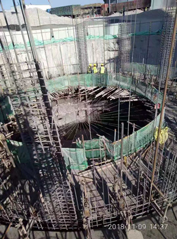 陜煤建設天工公司土建十部促進度保質量  緊抓錦源化工技改工程