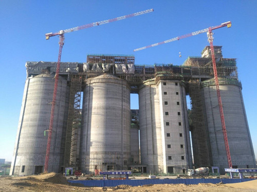 陜煤建設天工公司土建二部承建的小保當煤礦選煤廠末煤倉一次性投產運行