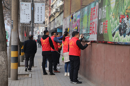 學雷鋒，青年在行動