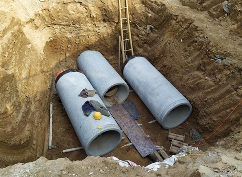 陜煤建設銅煤公司安裝項目部利用新工藝、新技術加快推進小區工程建設