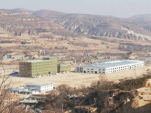 陜煤建設天工公司土建三部部高質量推進清澗北國棗業紅棗深加工項目創優樹品牌