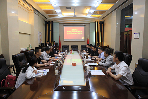 兵團(tuán)烏魯木齊工業(yè)園區(qū)管委會(huì)蒞臨陜煤建設(shè)座談交流