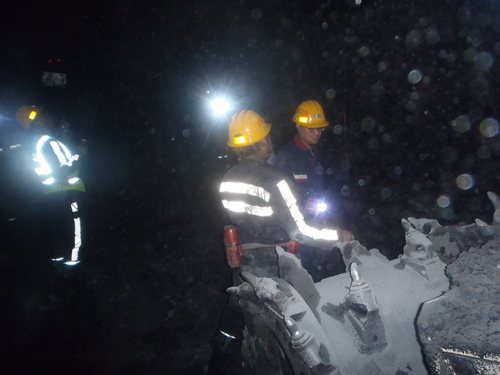 陜煤建設掘進公司：勞動競賽熱情高 紅柳林項目部單日進尺59米