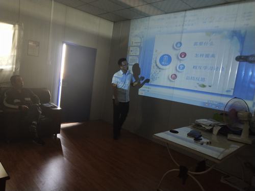 陜煤建設洗選煤運營公司礦山支護材料加工廠:“提質”小課堂開課了