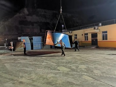 陜煤建設漢中分公司高效完成澄合二礦風機拆除施工獲稱贊