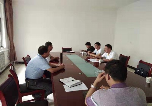 寶雞分公司與陜西新泰能源有限公司黃陵分公司洽談黃陵二號風井瓦斯發電項目