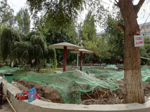 陜煤建設機電安裝公司烏魯木齊項目部踐行綠色施工理念