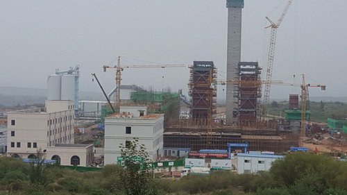 陜煤建設銅川公司:榆林垃圾焚燒發電煙氣凈化設備基礎工程順利交安