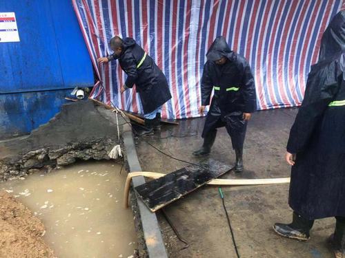 陜煤建設(shè)韓城分公司土建十二項目部雨期來臨防汛忙