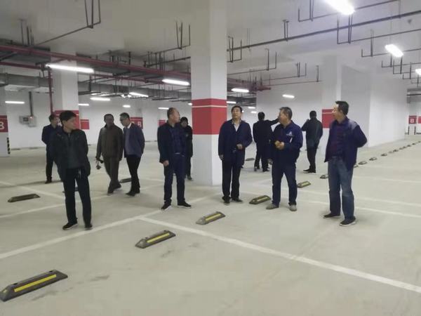 陜煤建設韓城分公司新興新康小區項目地下車庫工程順利通過竣工驗收