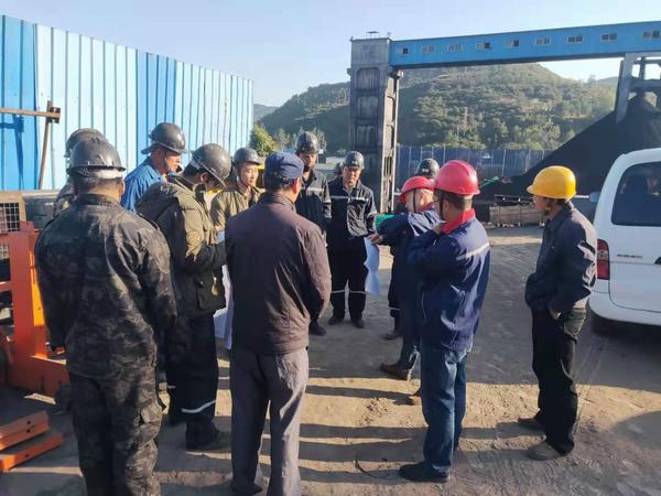 陜煤建設韓城分公司安裝四項目部深入開展“百日安全”活動助力“雙特百億”奮斗目標早日實現