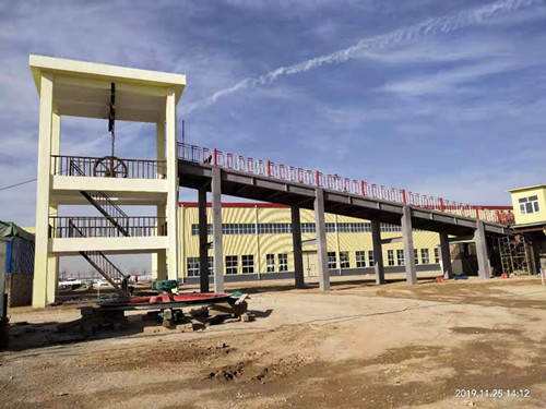 陜煤建設(shè)機(jī)電安裝公司完成外部馬蓮臺礦提升機(jī)安裝工程