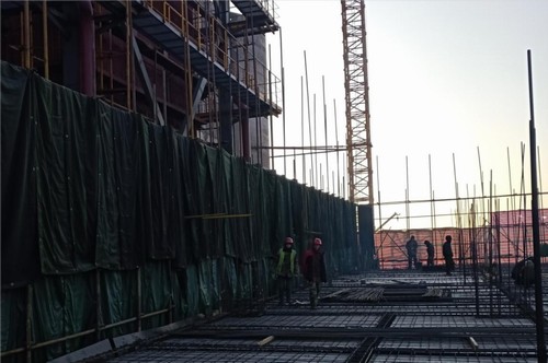 陜煤建設銅川分公司第五項目部打好冬季施工攻堅戰