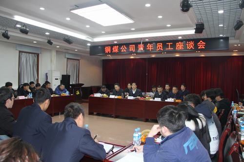 陜煤建設(shè)銅煤公司組織召開青年員工成長成才座談會