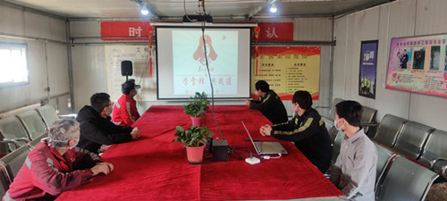 陜煤建設機電安裝公司：學雷鋒，共戰“疫”