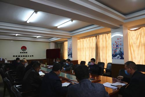 王明智一行深入韓城分公司檢查指導疫情防控期間復工復產工作