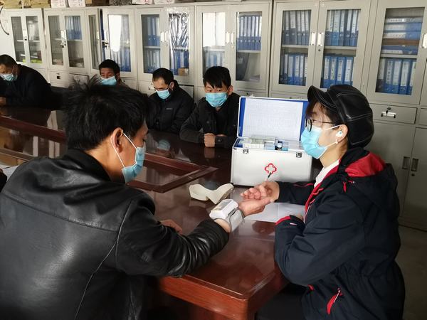 陜煤建設礦建二公司冶坪項目部關愛職工健康共筑溫暖之家