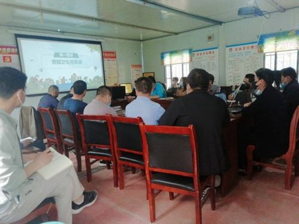 陜煤建設(shè)澄合分公司基層宣講“防疫有我，愛衛(wèi)同行”