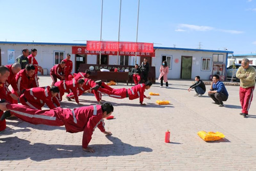 陜煤建設機電安裝公司曹家灘項目部：“我們的節日”這樣過