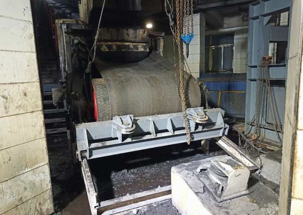 陜煤建設韓城分公司安裝六項目部巧工改造山西晉神沙坪煤礦輸送機工程受好評