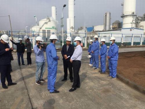 渭南市市政府督查組深入陜煤研究院中試開發項目指導工作